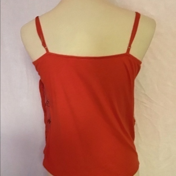 Rio Rae Anthropologie red dressy tank top - Picture 10 of 10
